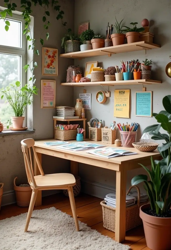 25 Bloxburg Office Ideas That Are Totally Inspiring 19. The Creative Crafters Corner