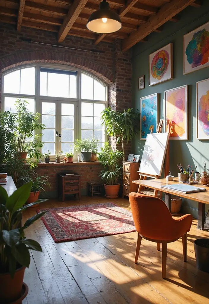 25 Bloxburg Office Ideas That Are Totally Inspiring 5. The Artistic Studio