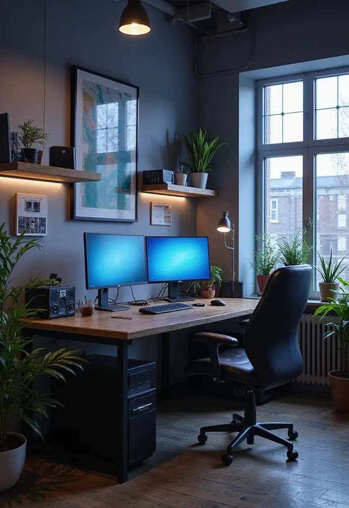 25 Bloxburg Office Ideas That Are Totally Inspiring 7. Tech Savvy Space