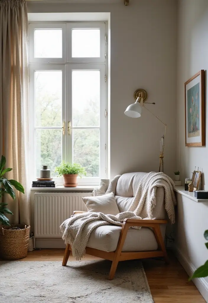 25 Funky Office Decor Ideas That Feel Fun and Unique 14. Cozy Nooks