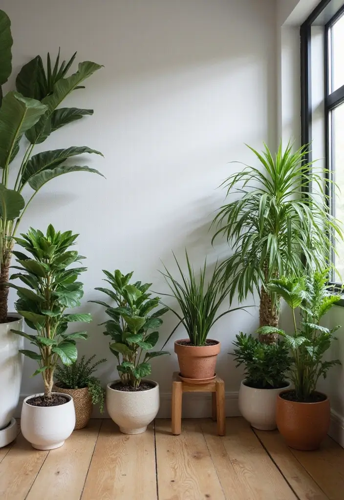 25 Funky Office Decor Ideas That Feel Fun and Unique 23. Charming Plants