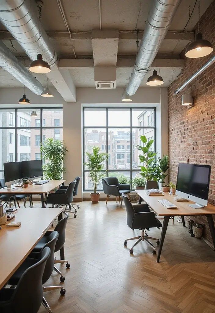 25 Funky Office Decor Ideas That Feel Fun and Unique 9. Creative Workspace Zones