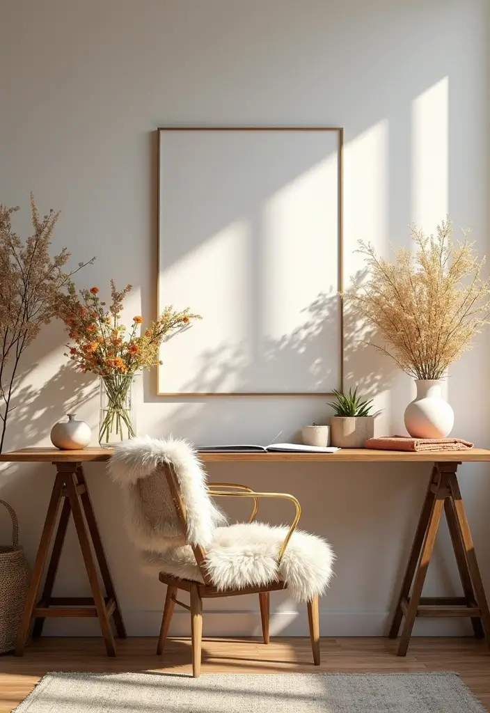 25 Girly Office Decor Ideas That Feel Chic and Feminine 25. Seasonal Decor Swaps