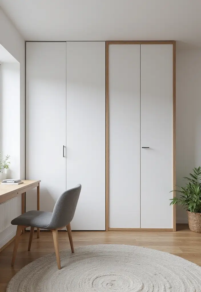 25 Home Office with Murphy Bed Ideas That Save Space 15. Minimalist Home Office