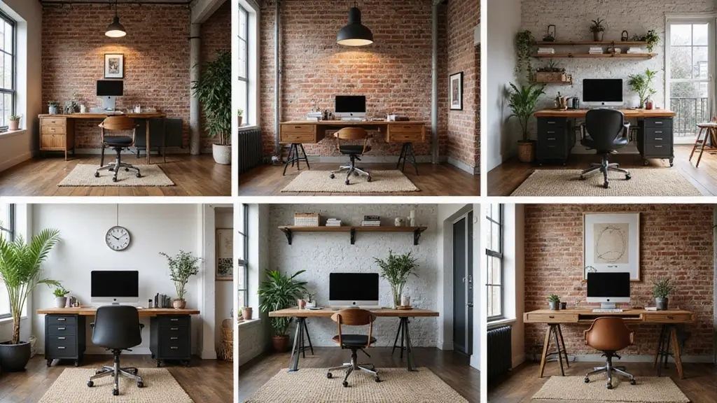 25+ Industrial Home Office Ideas That Look Strong and Stylish