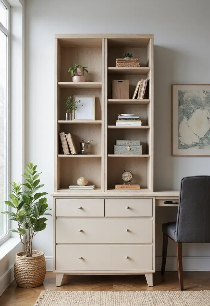 25 Office Cabinet Design Ideas That Maximize Storage 15. Tall Cabinets for Vertical Storage