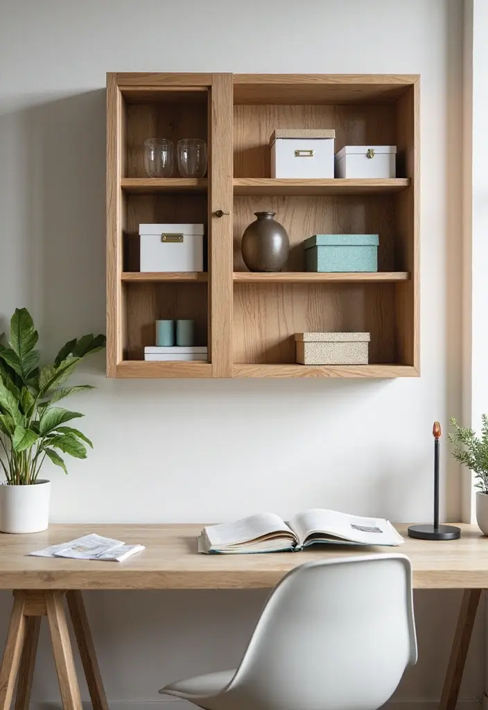 25 Office Cabinet Design Ideas That Maximize Storage 2. Floating Cabinets