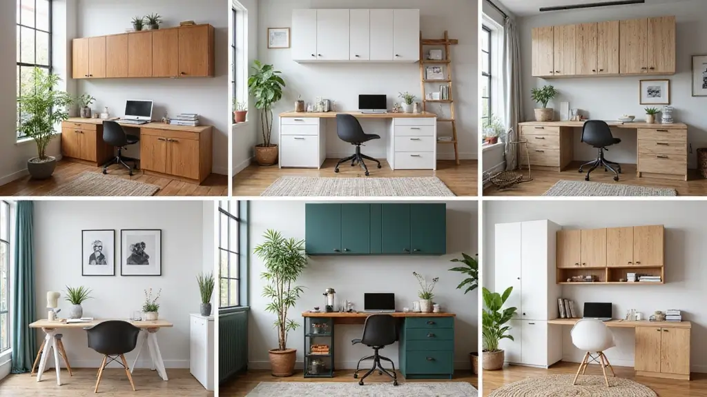 25+ Office Cabinet Design Ideas That Maximize Storage