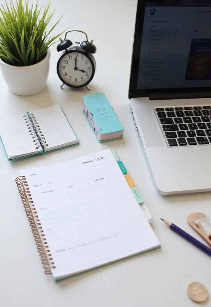 26 Calming Office Decor Ideas to Reduce Stress 22. Time Management Tools