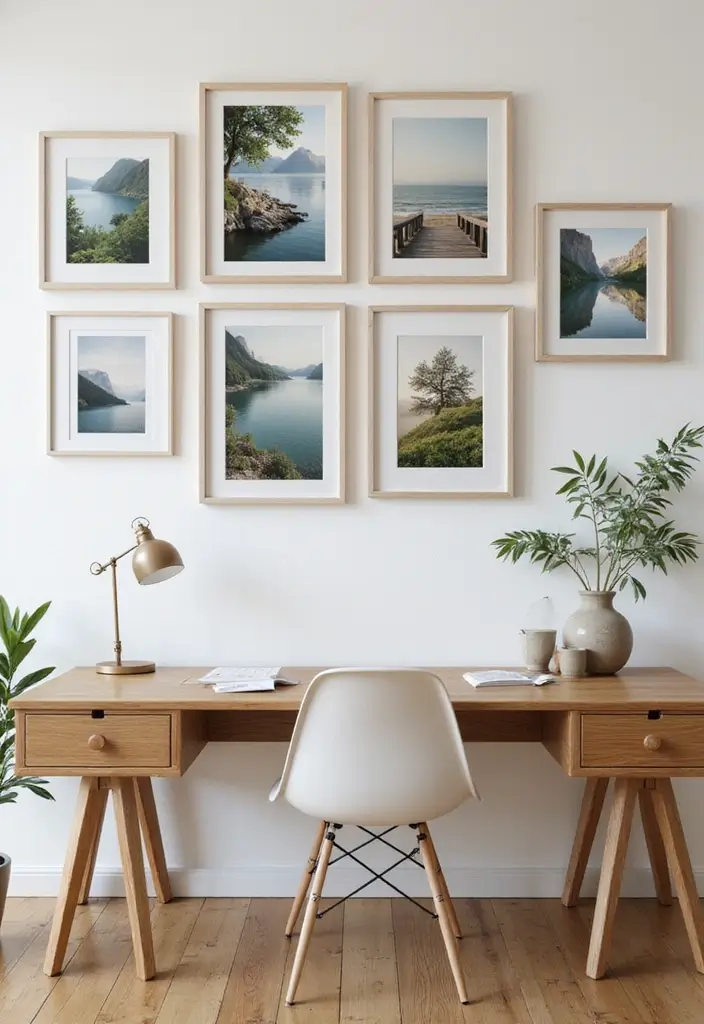 26 Calming Office Decor Ideas to Reduce Stress 6. Art and Personal Touches