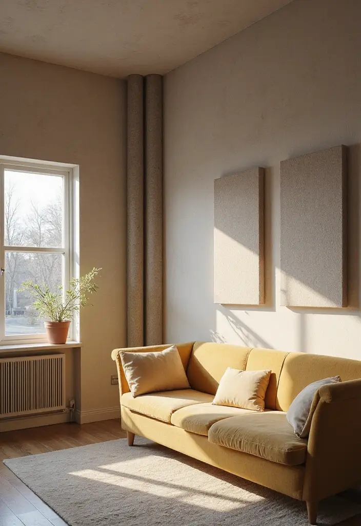 26 Calming Office Decor Ideas to Reduce Stress 9. Sound Absorbing Elements