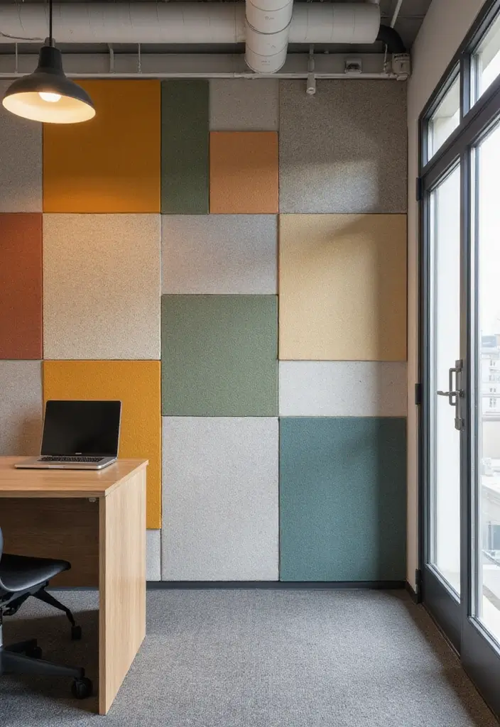 26 Classy Office Decor Ideas That Elevate Your Space 16. Customizable Wall Panels