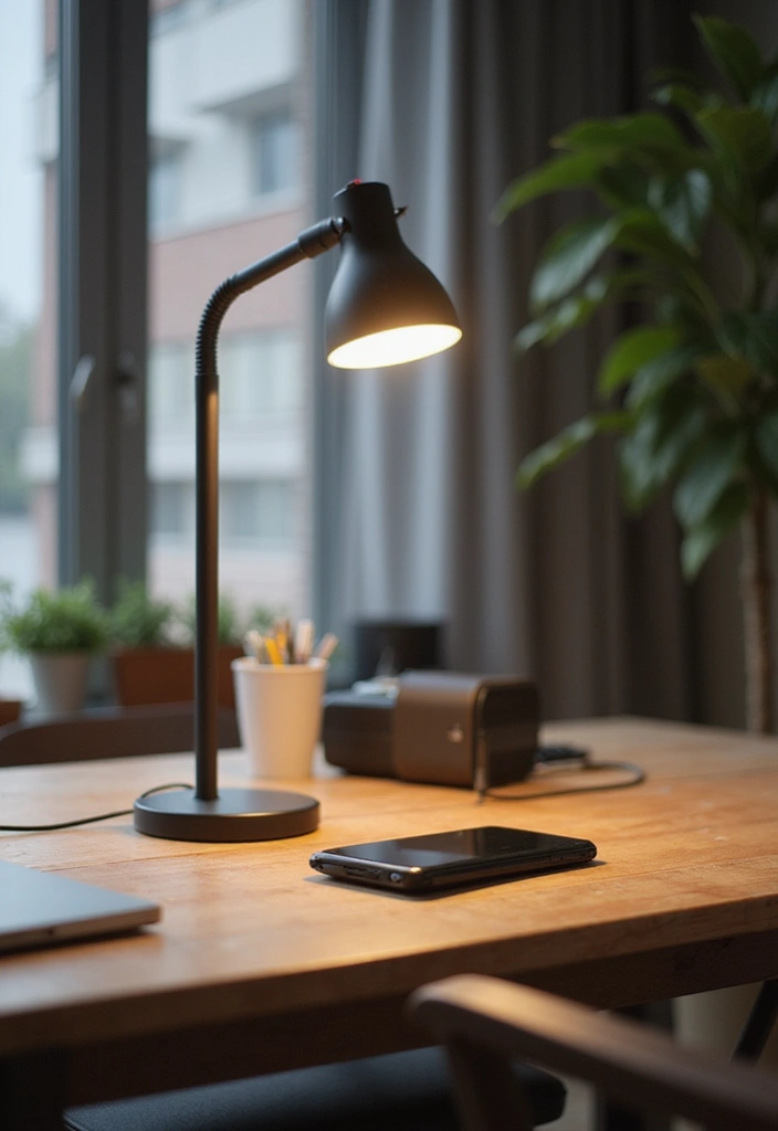 26 Classy Office Decor Ideas That Elevate Your Space 18. Smart Tech Gadgets