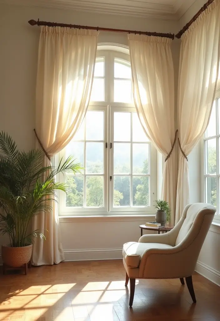 26 Classy Office Decor Ideas That Elevate Your Space 20. Classy Window Treatments