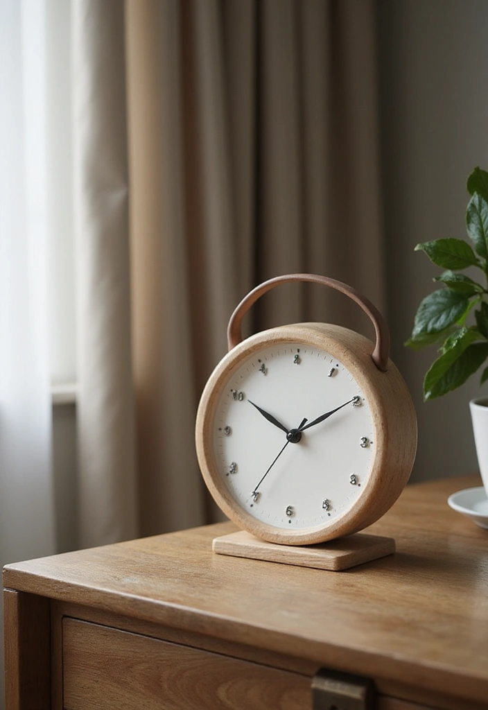 26 Classy Office Decor Ideas That Elevate Your Space 26. Minimalist Clocks