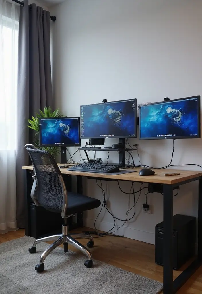 26+ Home Office Corner Desk Ideas to Maximize Space 13 26 Home Office Corner Desk Ideas to Maximize Space 13. Tech Friendly Corner Desk