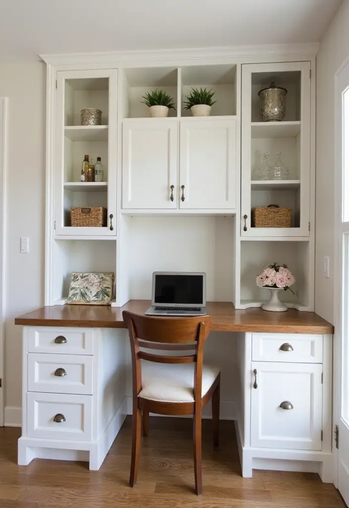 26+ Home Office Corner Desk Ideas to Maximize Space 8 26 Home Office Corner Desk Ideas to Maximize Space 8. Corner Desk with Built in Cabinets