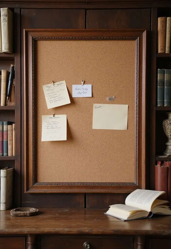 26 Professor Office Inspirations for a Classic Look 15. Classic Memo Boards