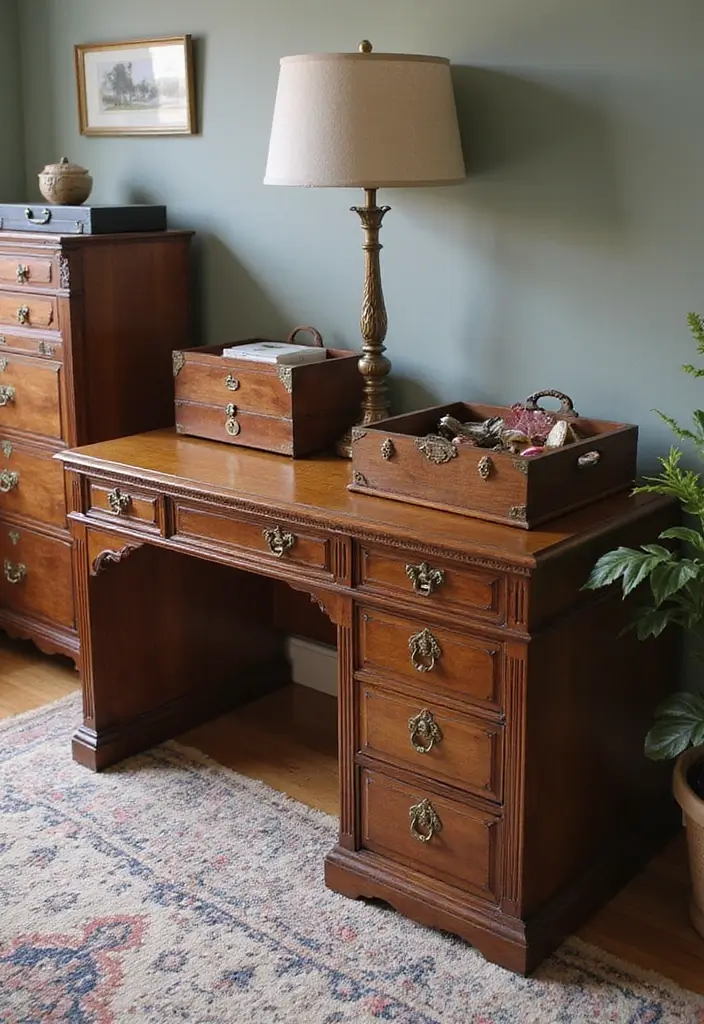 26 Professor Office Inspirations for a Classic Look 21. Thoughtful Desk Organization