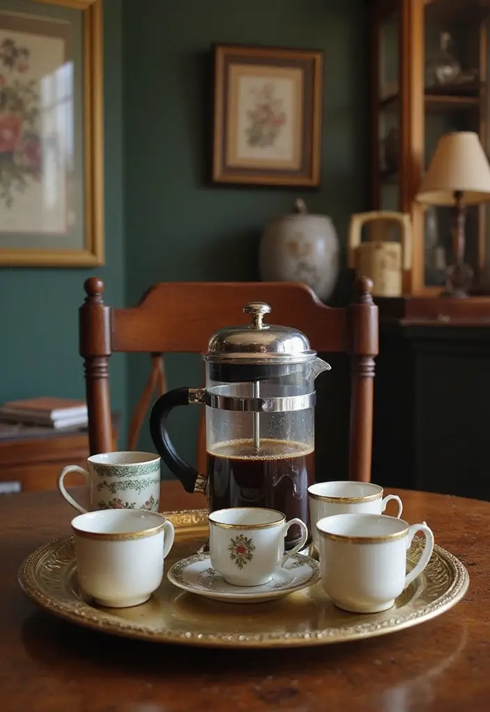 26 Professor Office Inspirations for a Classic Look 22. A Classy Coffee Station