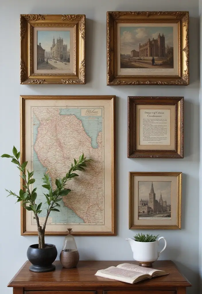 26 Professor Office Inspirations for a Classic Look 5. Classic Wall Art
