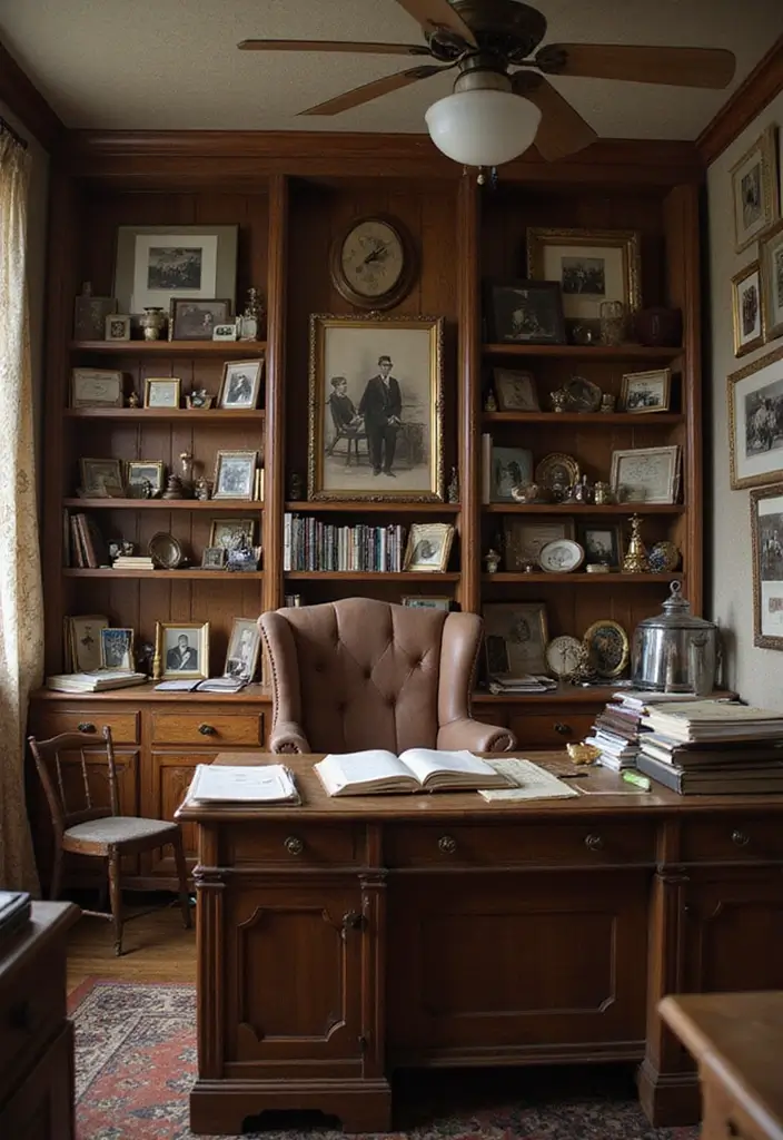 26 Professor Office Inspirations for a Classic Look 9. Personal Touches
