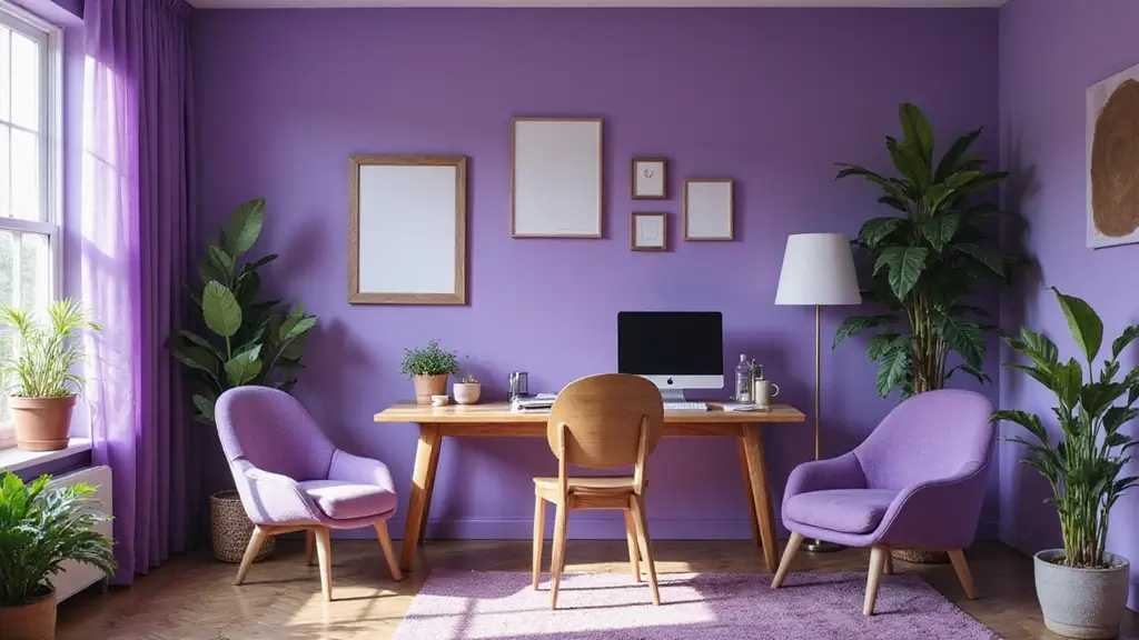 26+ Purple Office Ideas That Feel Bold and Creative