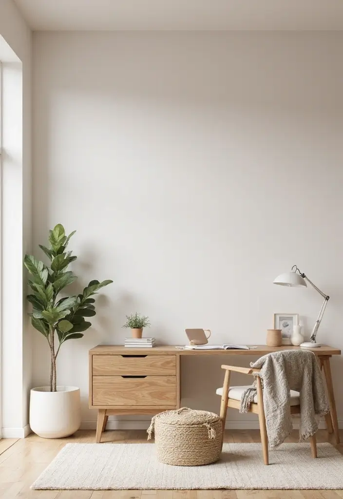 27 Aesthetic Office Decor Ideas Youll Love 1. Soft Neutral Color Palettes