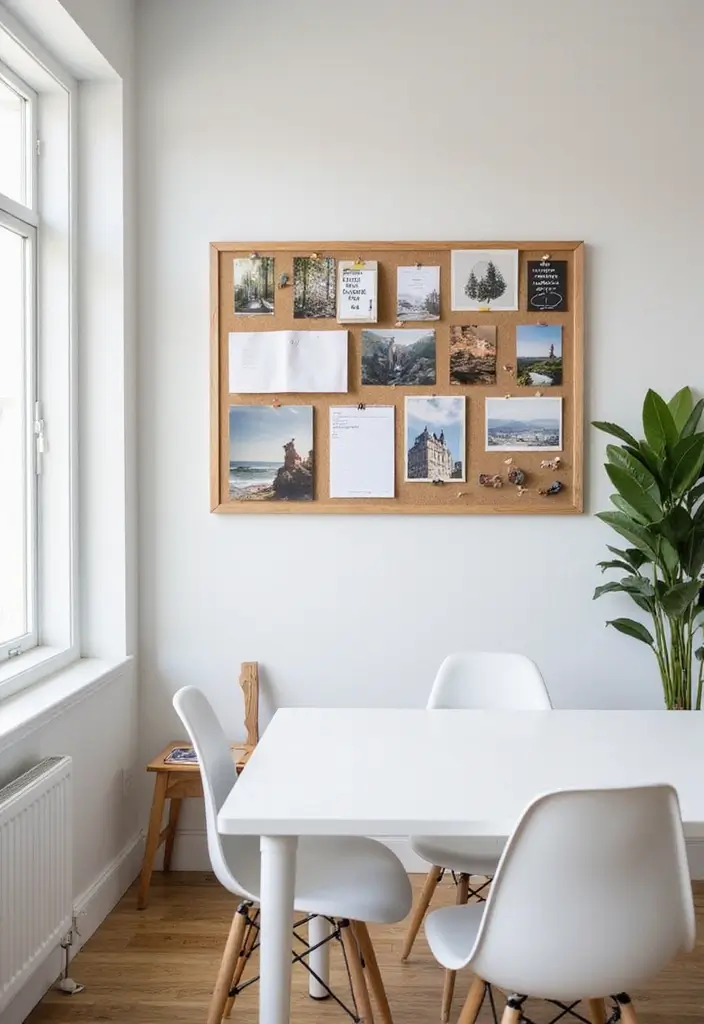 27 Aesthetic Office Decor Ideas Youll Love 11. Creative Pinboards
