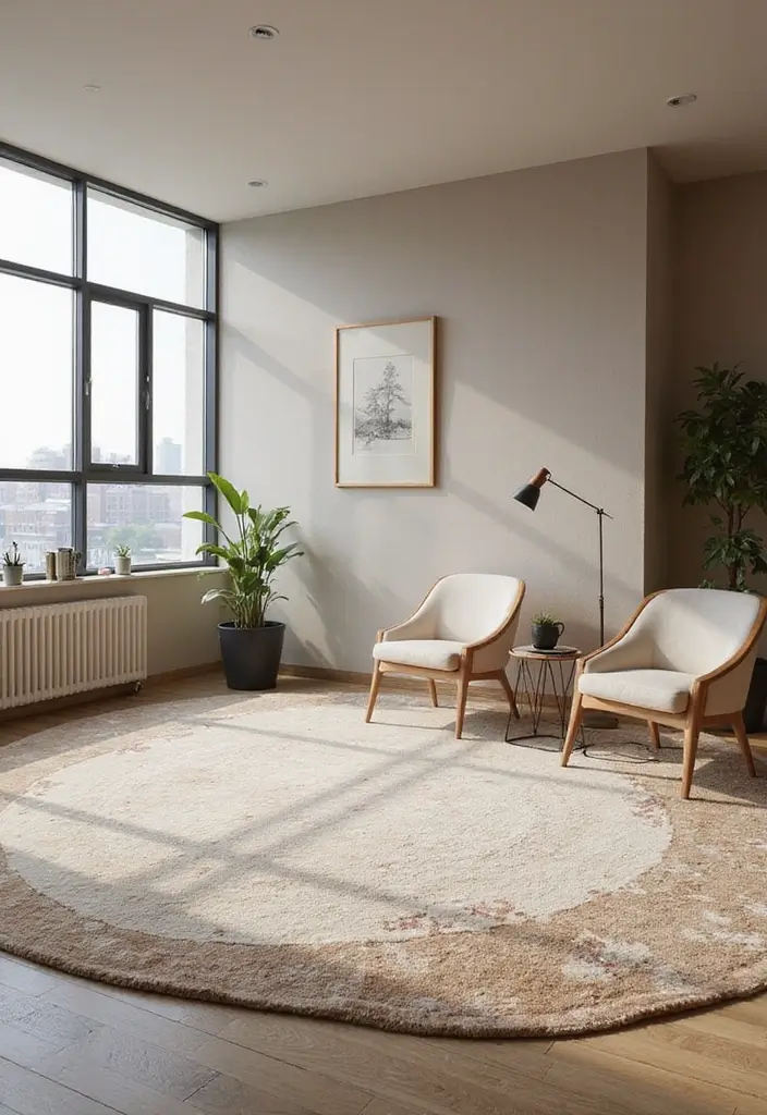 27 Aesthetic Office Decor Ideas Youll Love 12. Elegant Rugs
