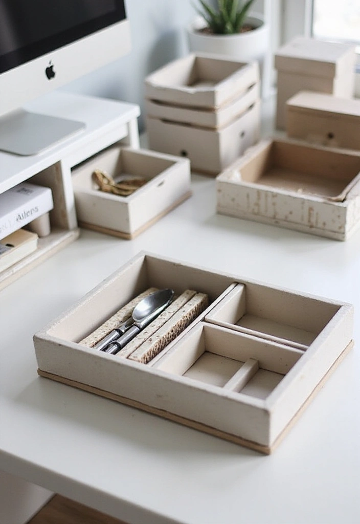 27 Aesthetic Office Decor Ideas Youll Love 9. Stylish Storage Solutions