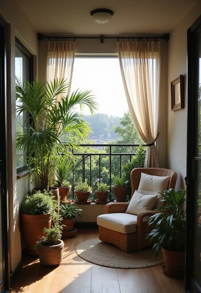 27+ Balcony Office Ideas for Small Outdoor Spaces 12 27 Balcony Office Ideas for Small Outdoor Spaces 12. Privacy Solutions