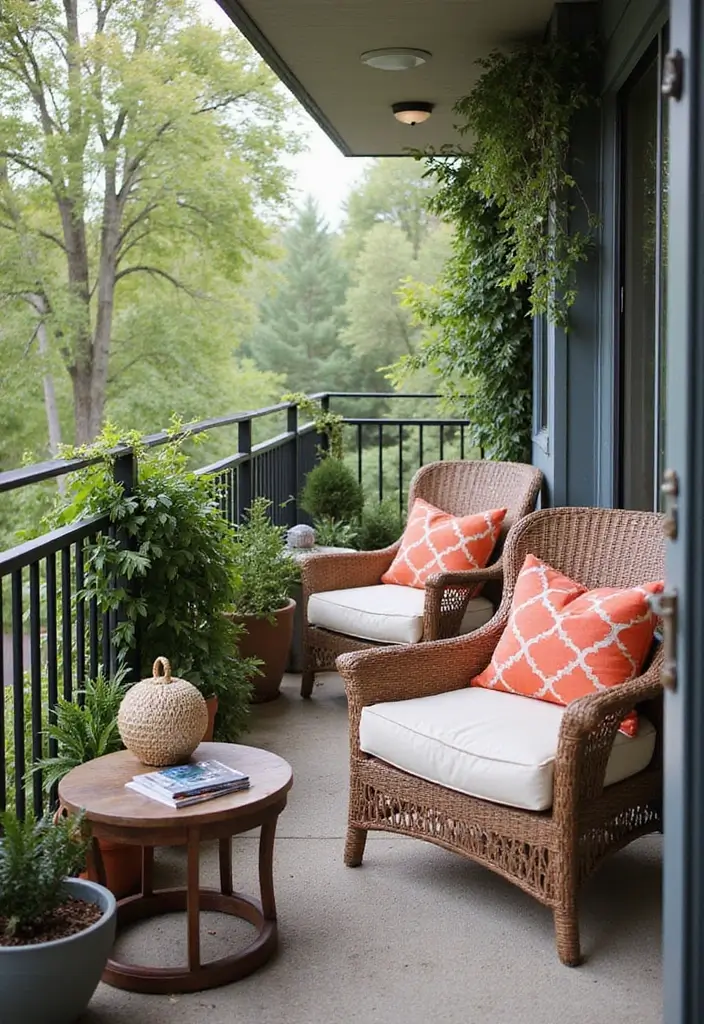 27+ Balcony Office Ideas for Small Outdoor Spaces 2 27 Balcony Office Ideas for Small Outdoor Spaces 2. Cozy Seating Arrangements