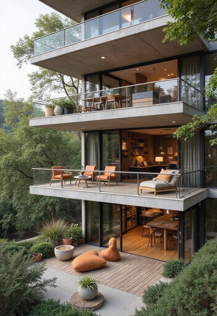 27+ Balcony Office Ideas for Small Outdoor Spaces 20 27 Balcony Office Ideas for Small Outdoor Spaces 20. Multi Level Spaces