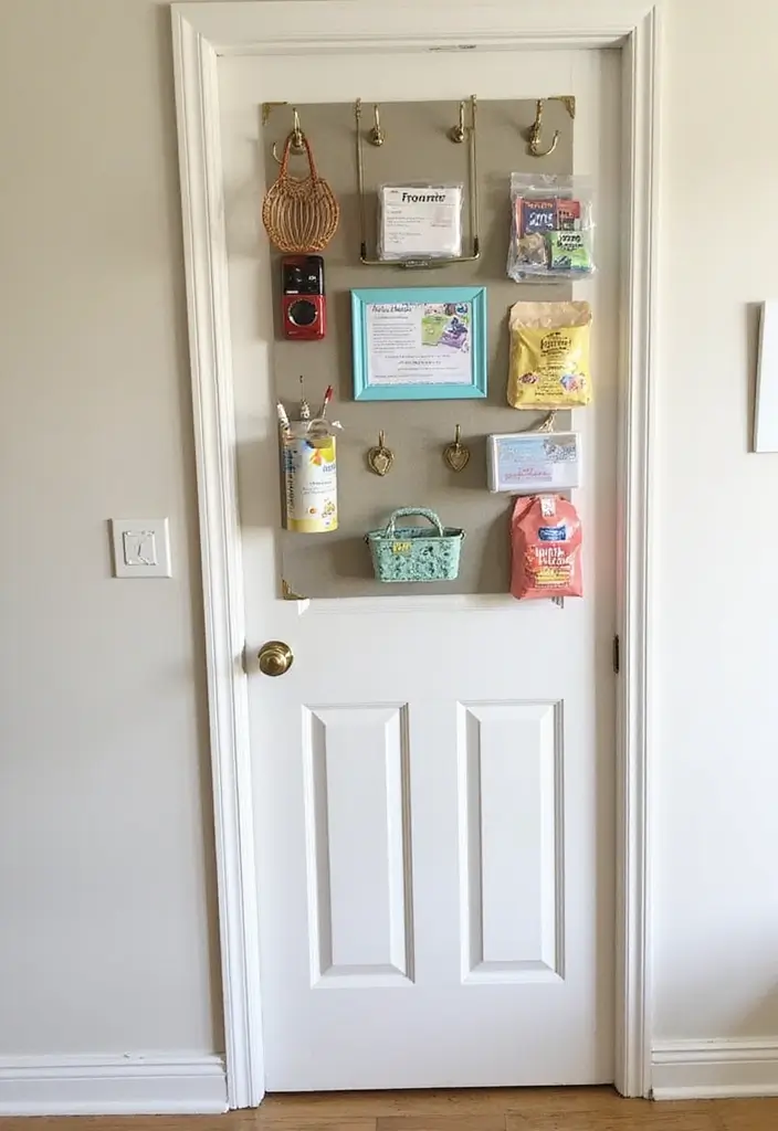 27 Closet and Office Combo Ideas That Save Space 12. Efficient Use of Closet Doors