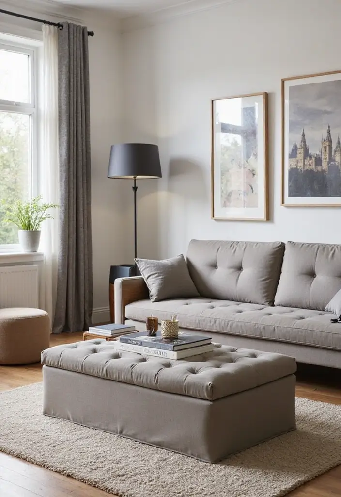 27 Closet and Office Combo Ideas That Save Space 4. Multi Functional Furniture Pieces