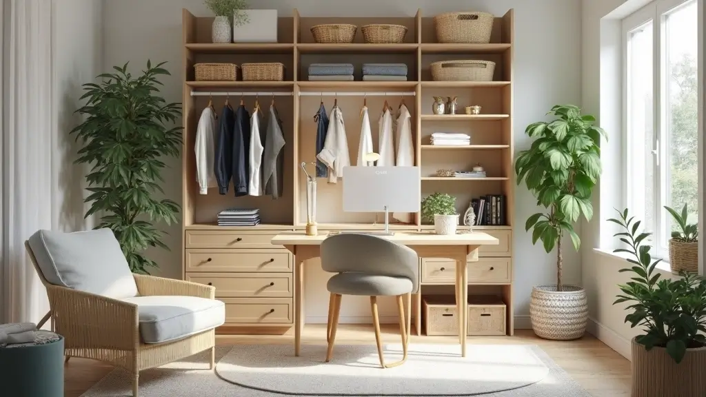 27+ Closet and Office Combo Ideas That Save Space