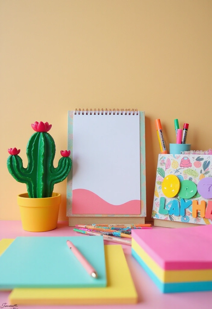 27 Cute Office Ideas That Make Work More Fun 1. Playful Desk Accessories