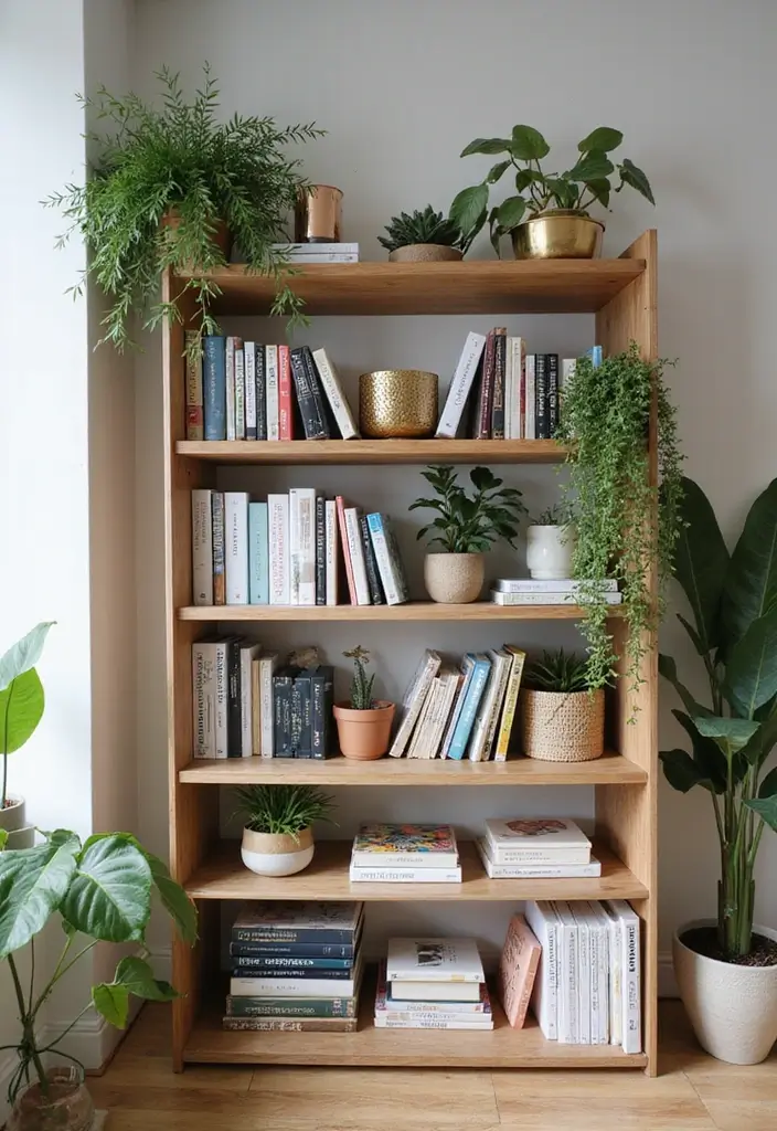 27 Cute Office Ideas That Make Work More Fun 19. Stylish Bookshelves