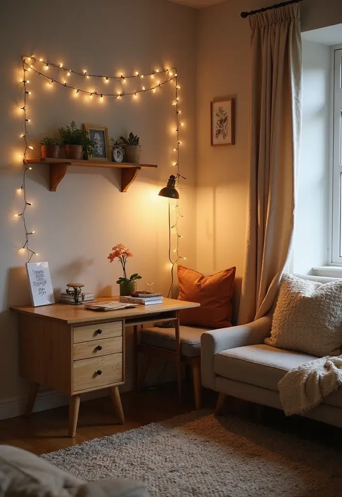 27 Cute Office Ideas That Make Work More Fun 2. Cozy Corner Nooks