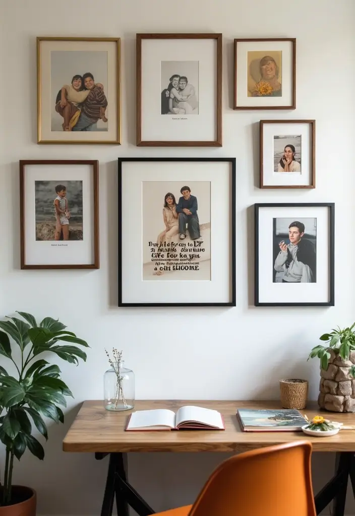 27 Cute Office Ideas That Make Work More Fun 3. Inspirational Wall Art