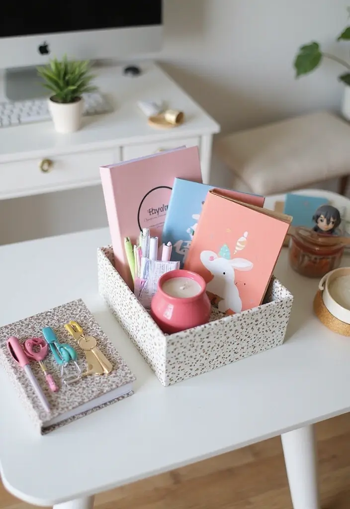 27 Cute Office Ideas That Make Work More Fun 5. Cute Notebooks and Stationery