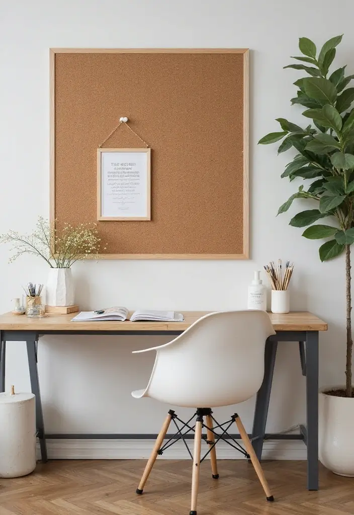 27 Earthy Office Decor Ideas That Feel Grounded 22. Functional Decor