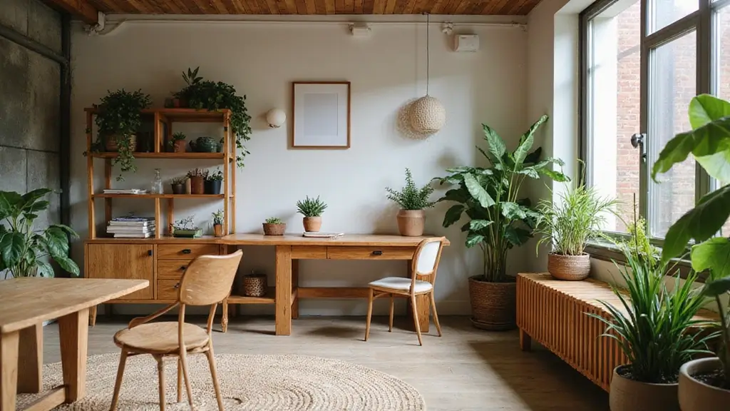 27+ Earthy Office Decor Ideas That Feel Grounded