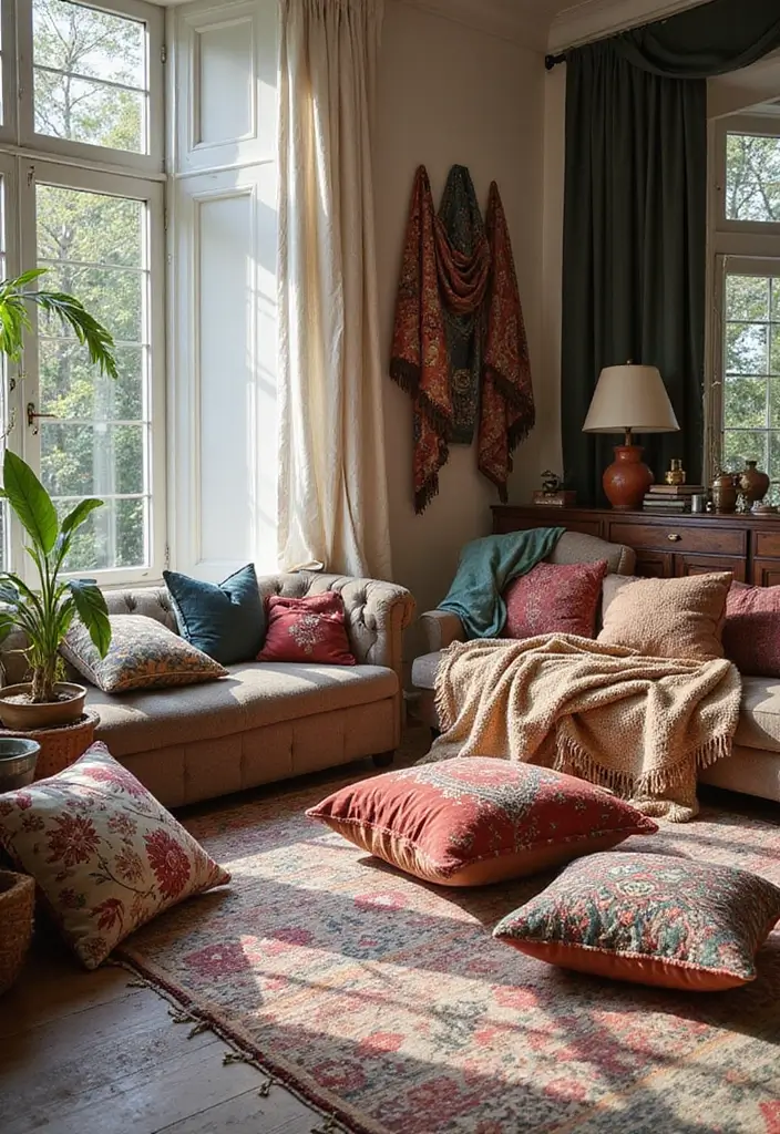 27+ Eclectic Office Decor Ideas Full of Personality 24 27 Eclectic Office Decor Ideas Full of Personality 24. Eclectic Textiles and Fabrics