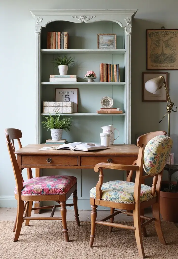 27+ Eclectic Office Decor Ideas Full of Personality 4 27 Eclectic Office Decor Ideas Full of Personality 4. Upcycled Furniture Finds