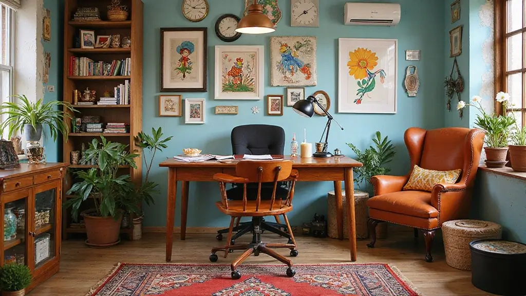 27+ Eclectic Office Decor Ideas Full of Personality