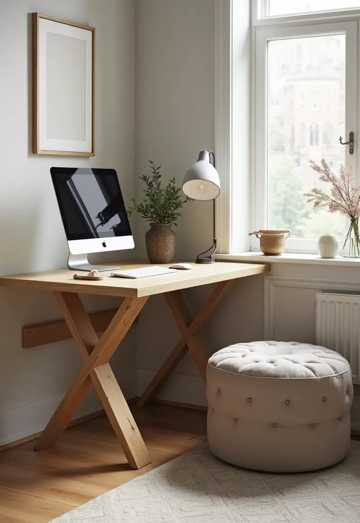27 Smart Office Corner Ideas for Small Spaces 3. Multi Functional Furniture