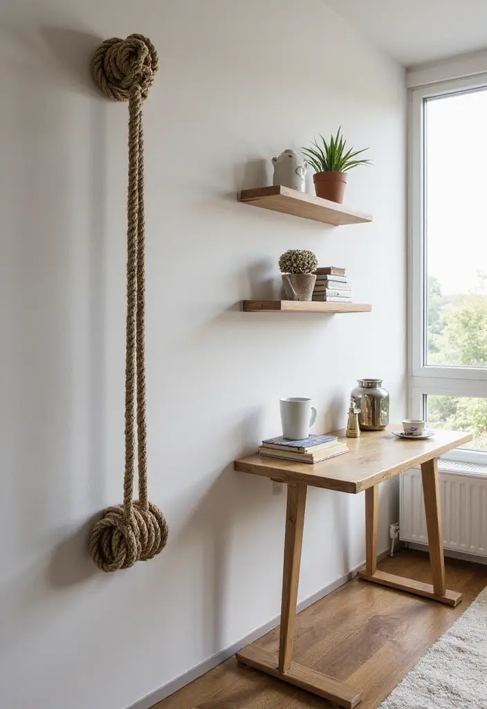 28+ Home Office Gym Combo Ideas for Fitness and Work 19 28 Home Office Gym Combo Ideas for Fitness and Work 19. Elegant Jump Rope Holder