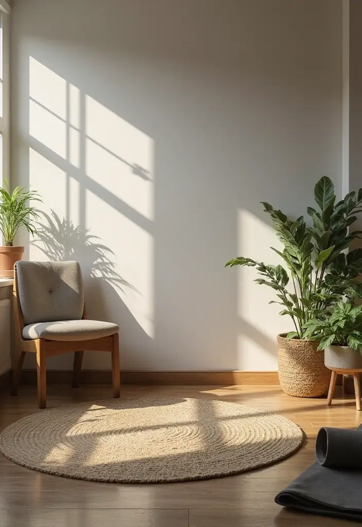 28+ Home Office Gym Combo Ideas for Fitness and Work 2 28 Home Office Gym Combo Ideas for Fitness and Work 2. Functional Yoga Corner